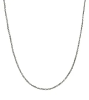 TINSEL NECKLACE 42 CM STEEL