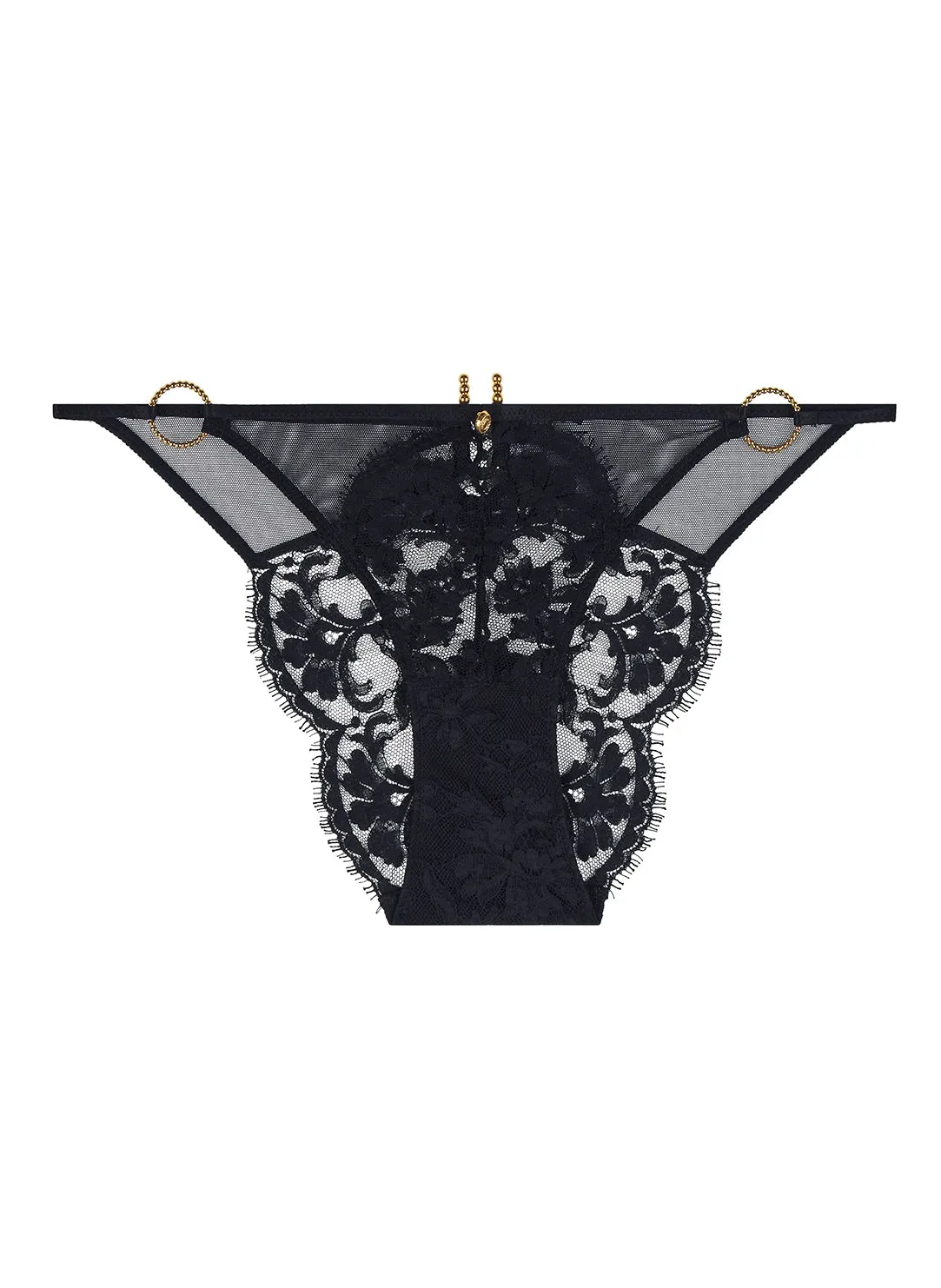 Under Your Spell Ultra Black Mini Coeur Brief