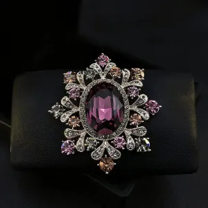 Victoria's Crystal Brooches