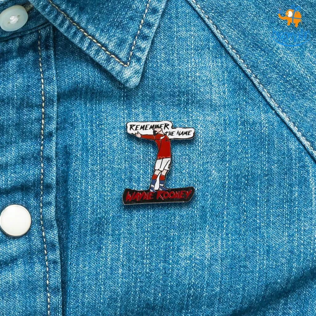 Wayne Rooney Lapel Pin